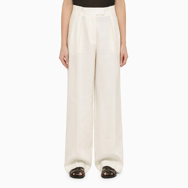 THE ROW Elegant Linen Pants for Women - FW24 Collection