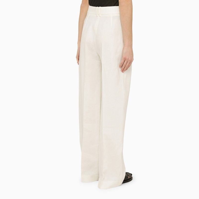 THE ROW Elegant Linen Pants for Women - FW24 Collection