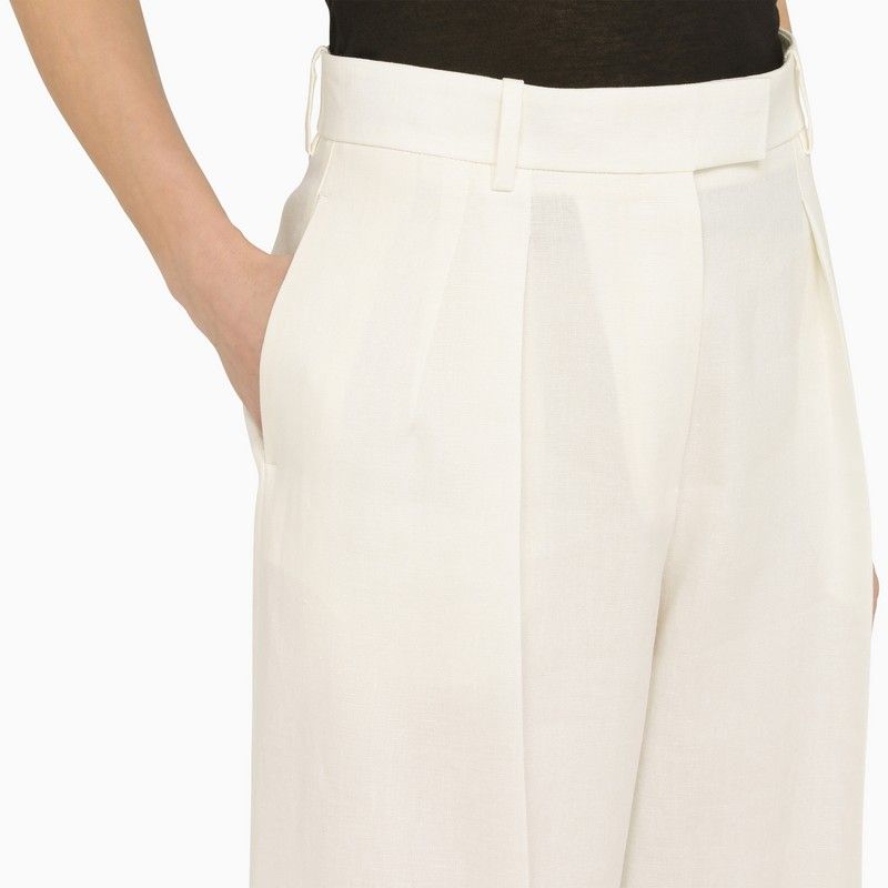 THE ROW Elegant Linen Pants for Women - FW24 Collection