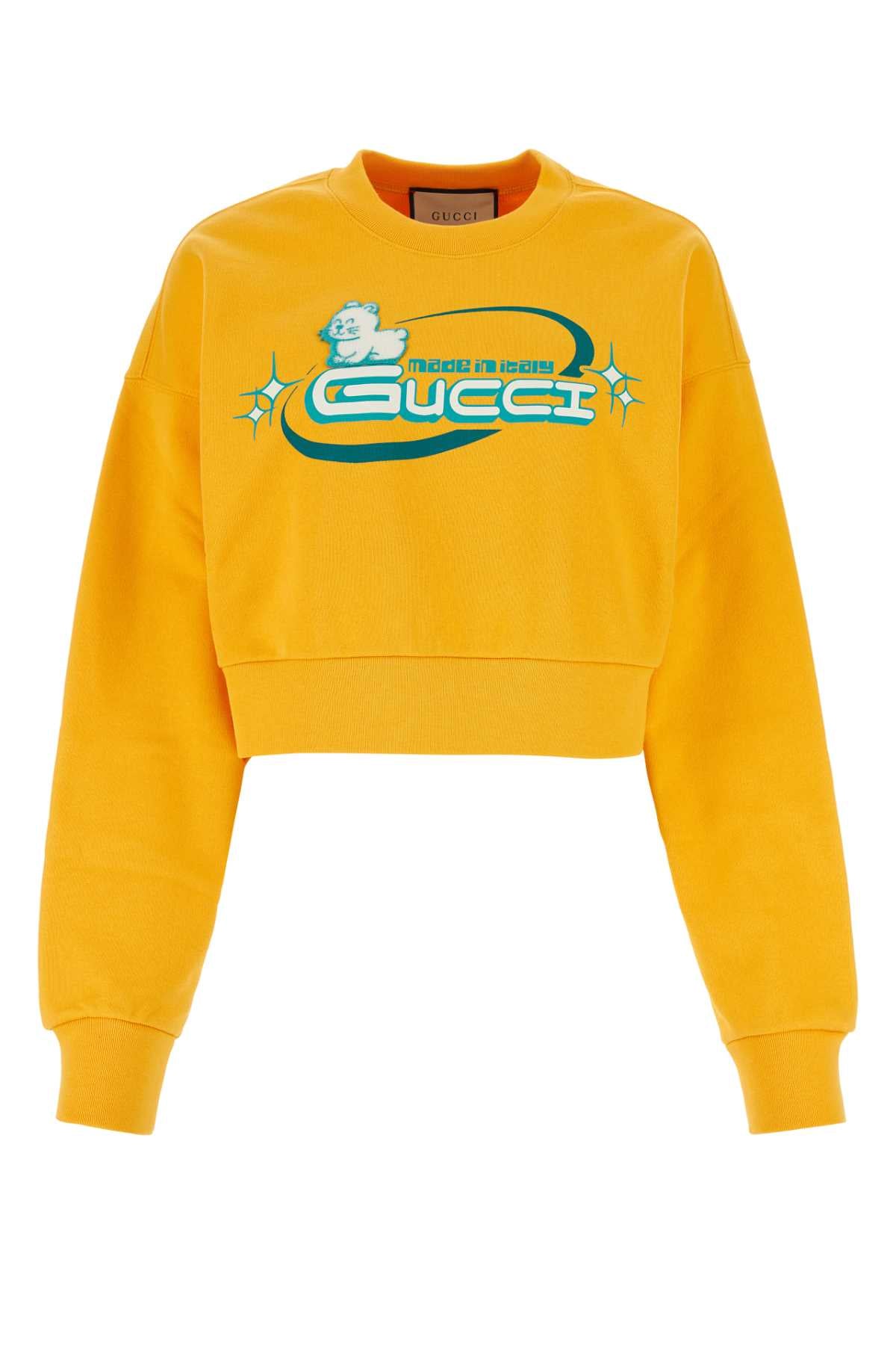 GUCCI Cotton Sweatshirt for Women - SS24