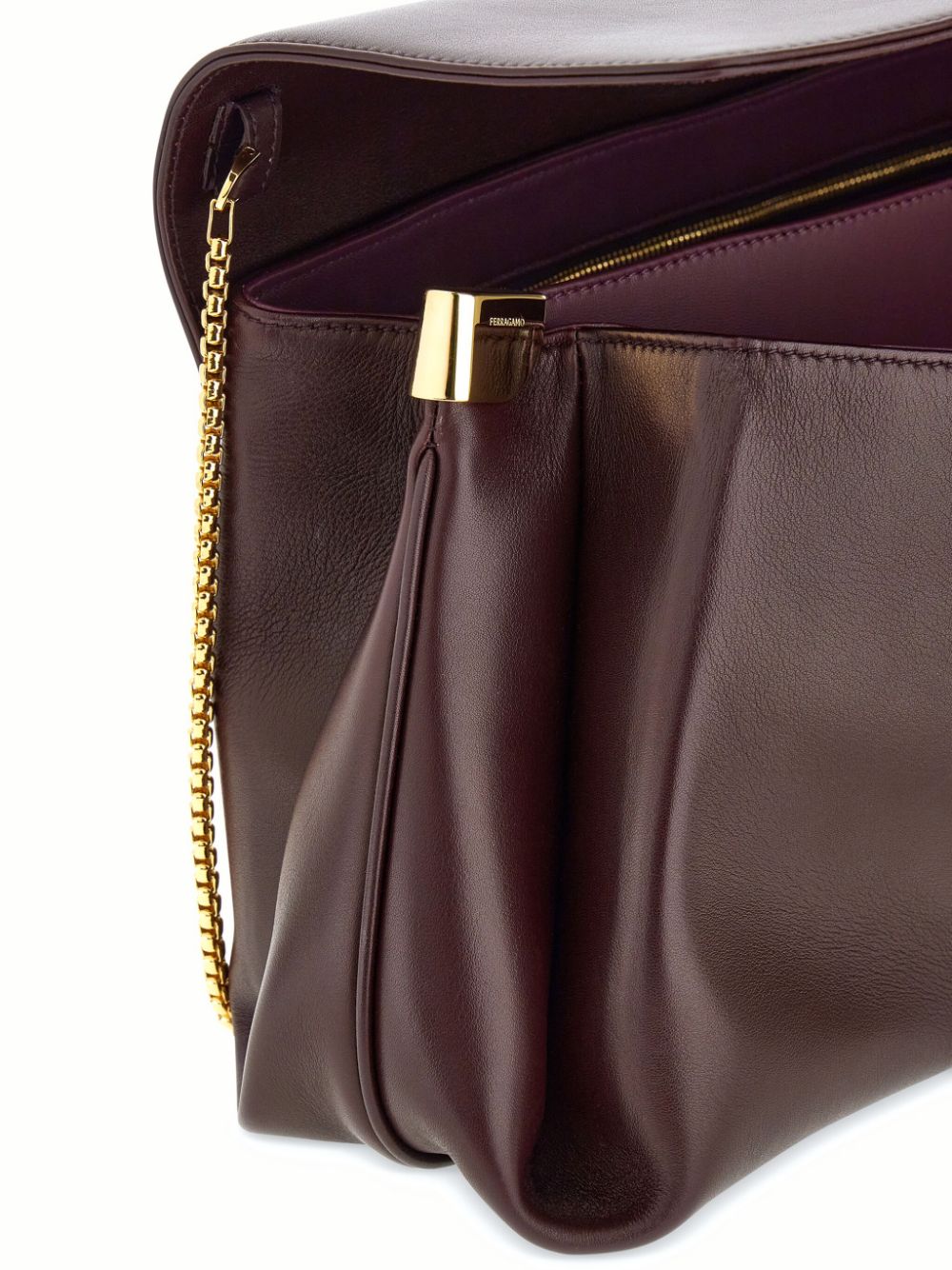 Ferragamo Mini Leather Shoulder Handbag