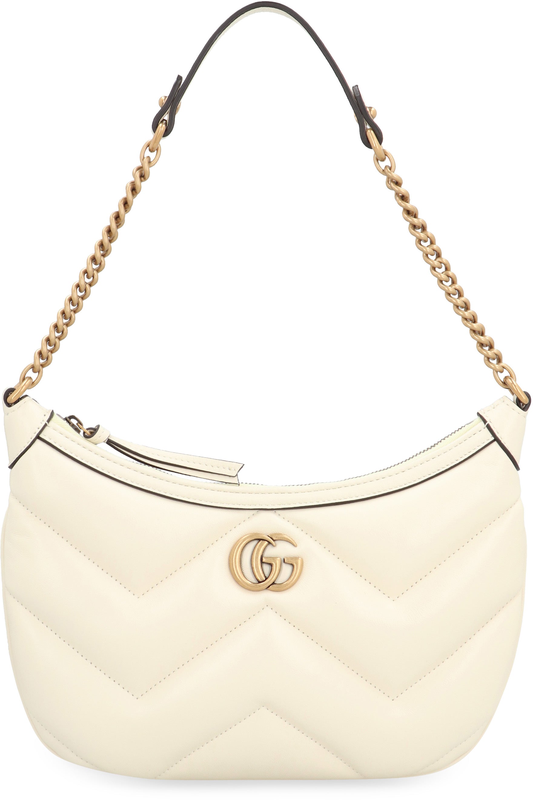 GUCCI Mini Matelassé Leather Shoulder Handbag