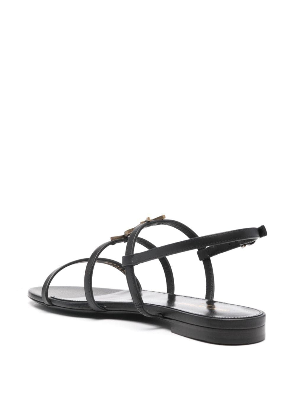 SAINT LAURENT Cassandra Leather Sandals