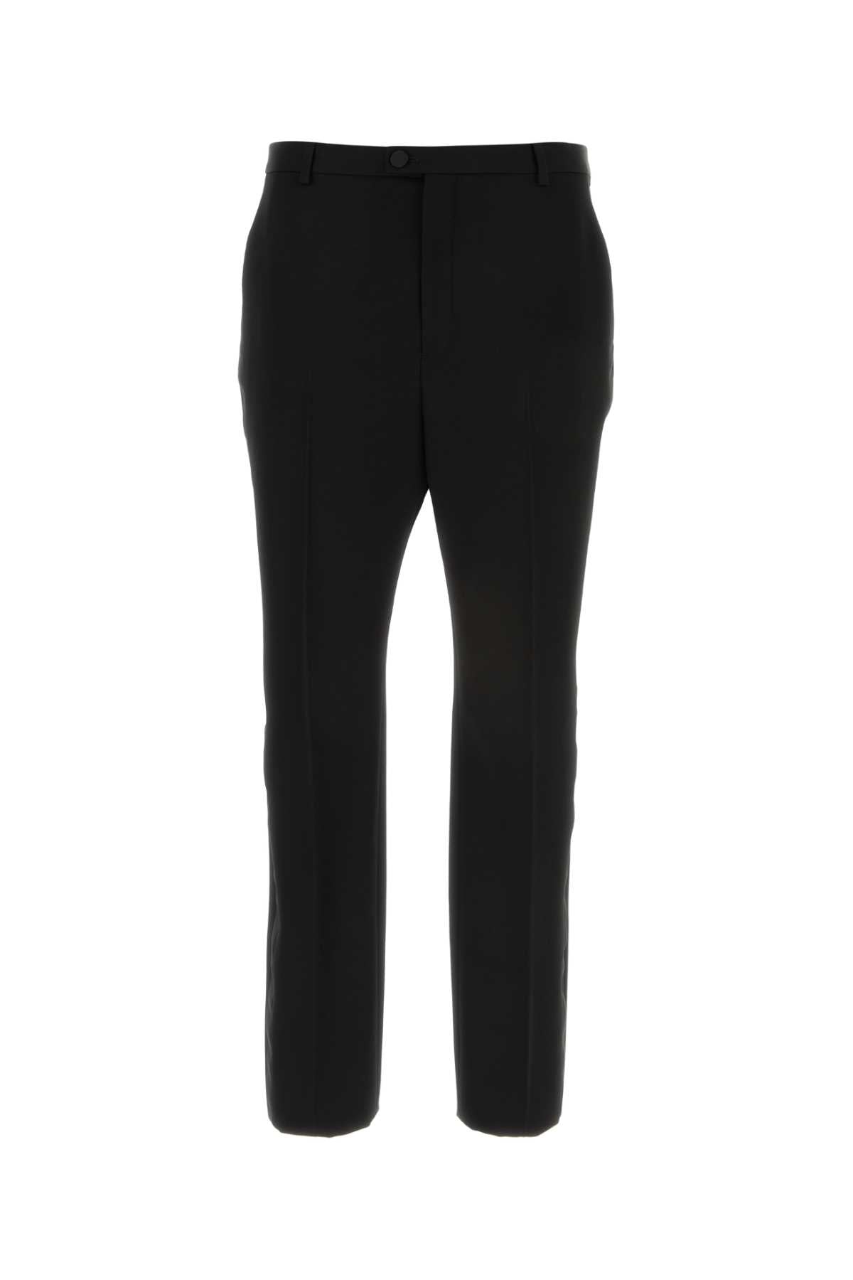SAINT LAURENT Wool Trousers for Men - SS24 Collection