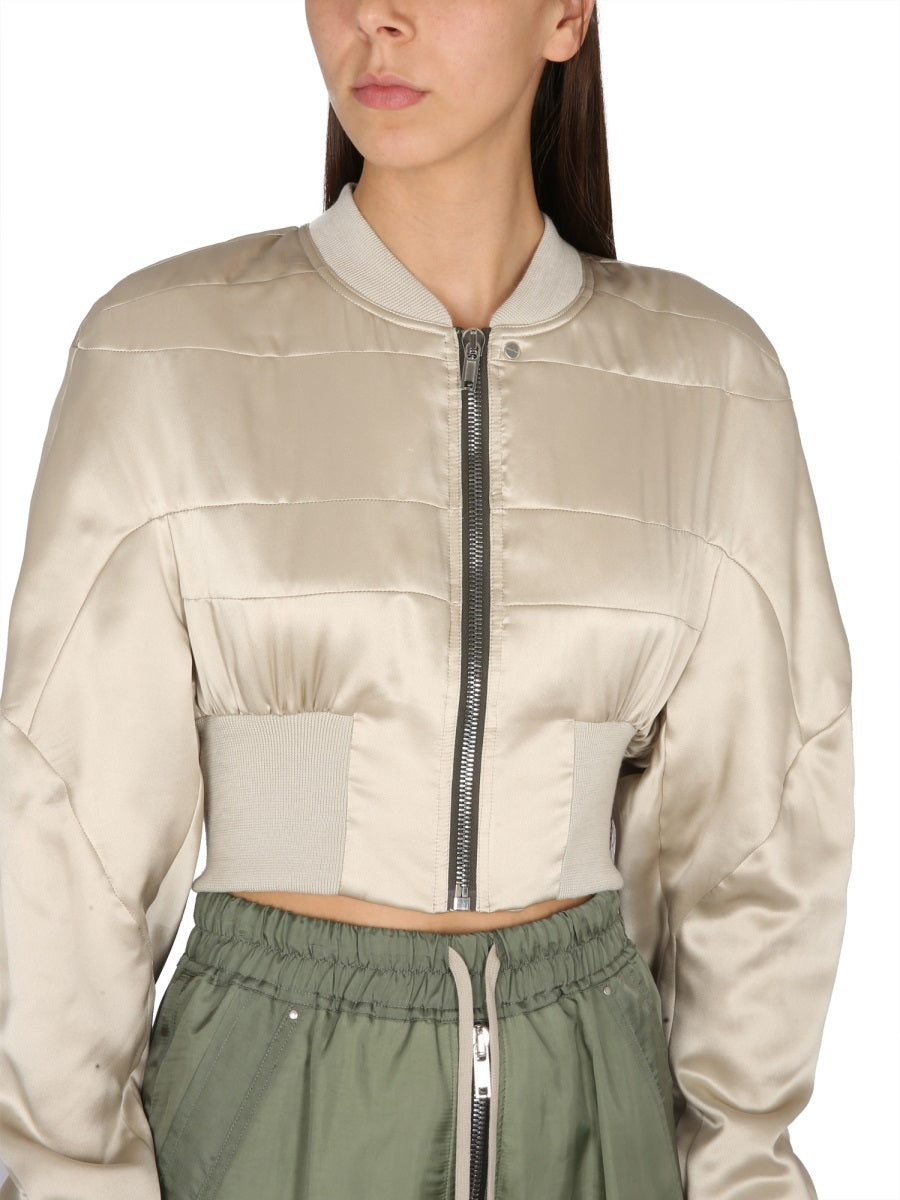 RICK OWENS Girdered Flight Jacket - SS23 Women's Style
