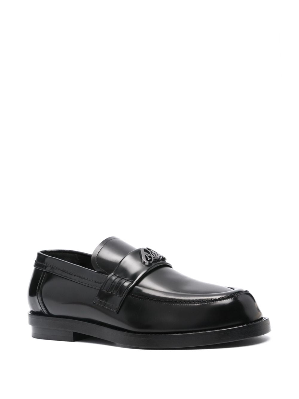ALEXANDER MCQUEEN Classic Leather Loafers for Men