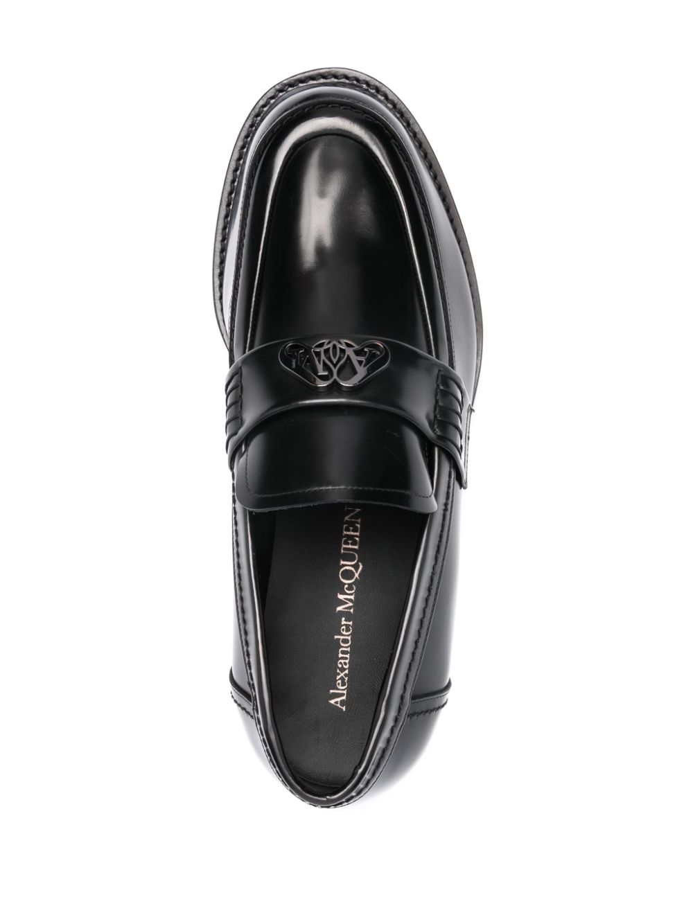 ALEXANDER MCQUEEN Classic Leather Loafers for Men