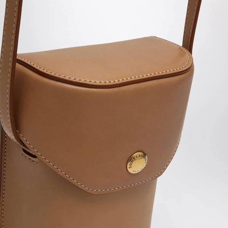 SAINT LAURENT Mini Leather Crossbody Handbag