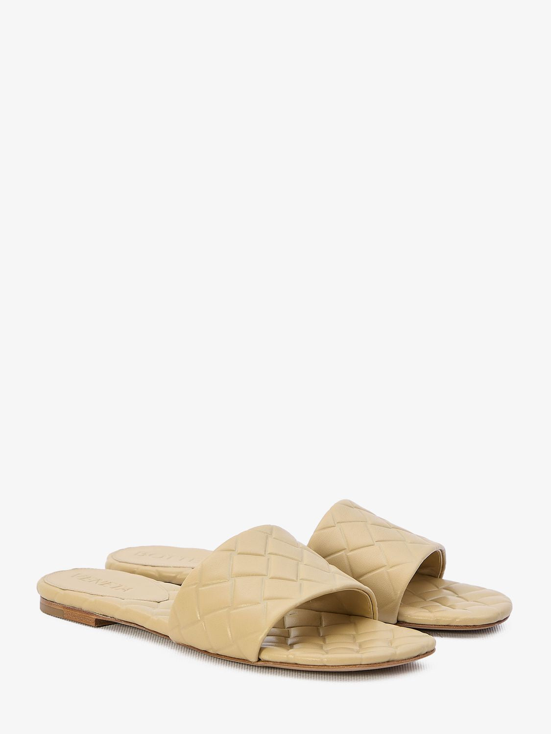 BOTTEGA VENETA Quilted Slip-On Sandals for Women