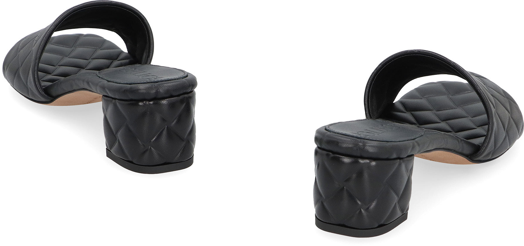 BOTTEGA VENETA Amy Leather Flat Sandals for Women