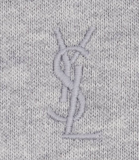 SAINT LAURENT Organic Cotton Drawstring Hoodie for Men