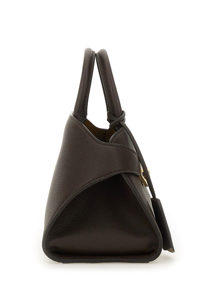 Ferragamo Mini Leather Handbag - FW25 Collection