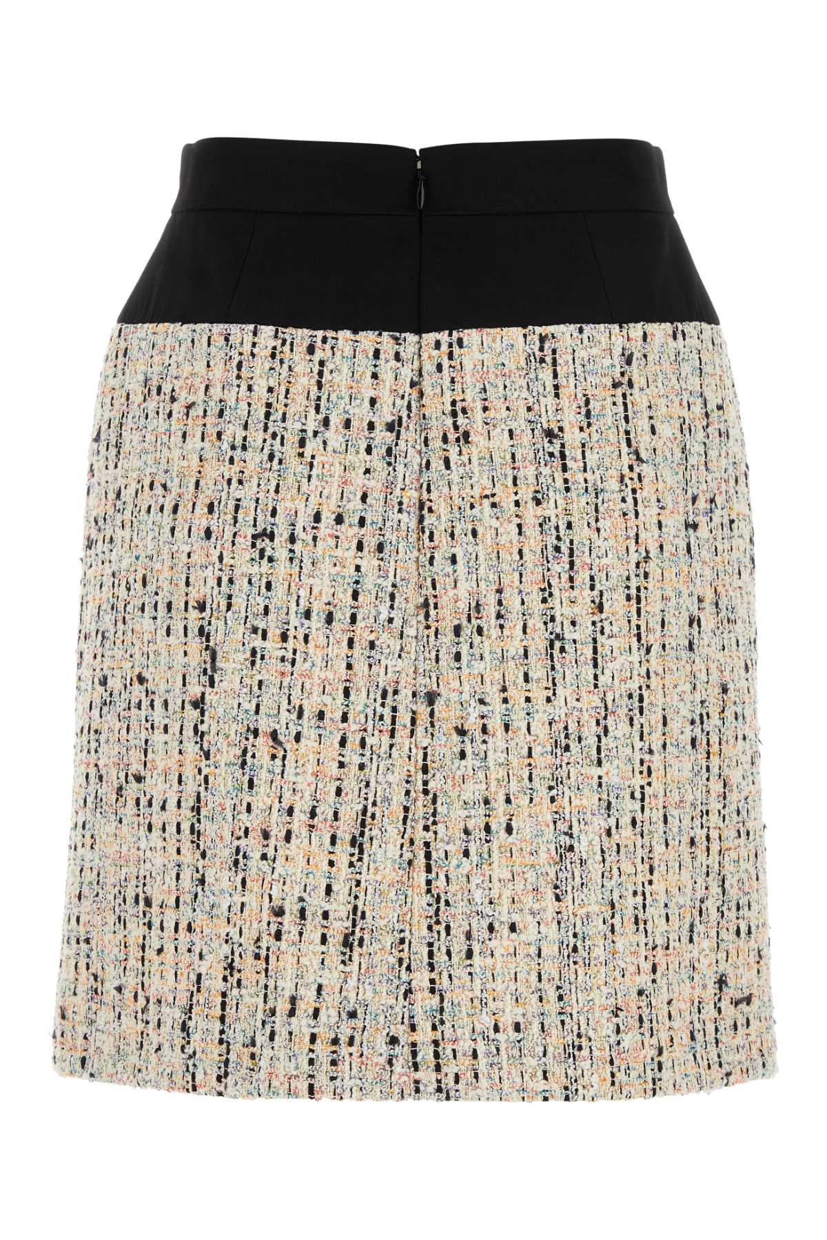 ALEXANDER MCQUEEN Chic Boucle Loop Mini Skirt