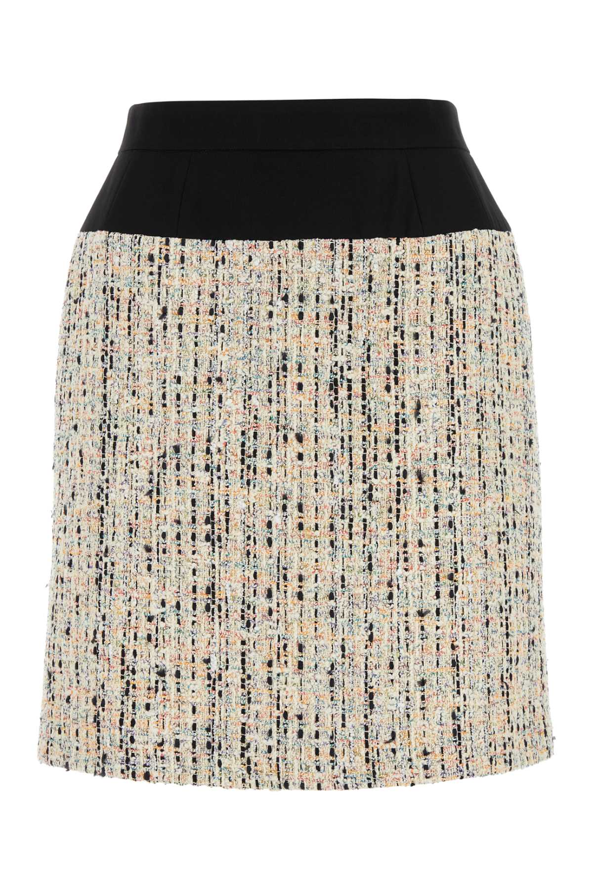 ALEXANDER MCQUEEN Chic Boucle Loop Mini Skirt