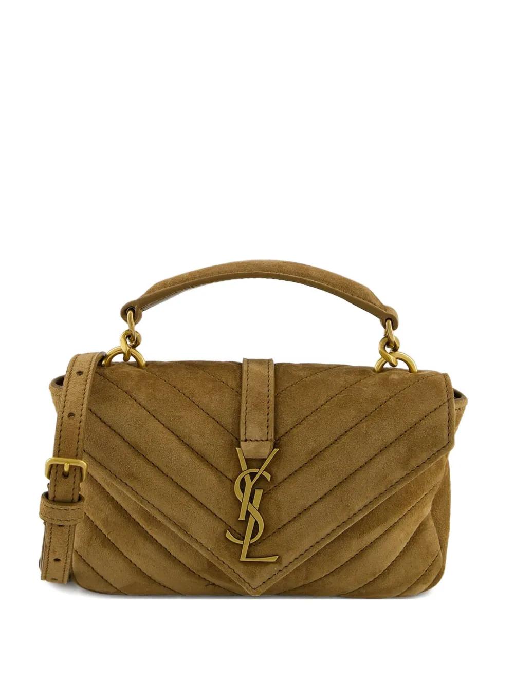 SAINT LAURENT Mini College Chain Handbag