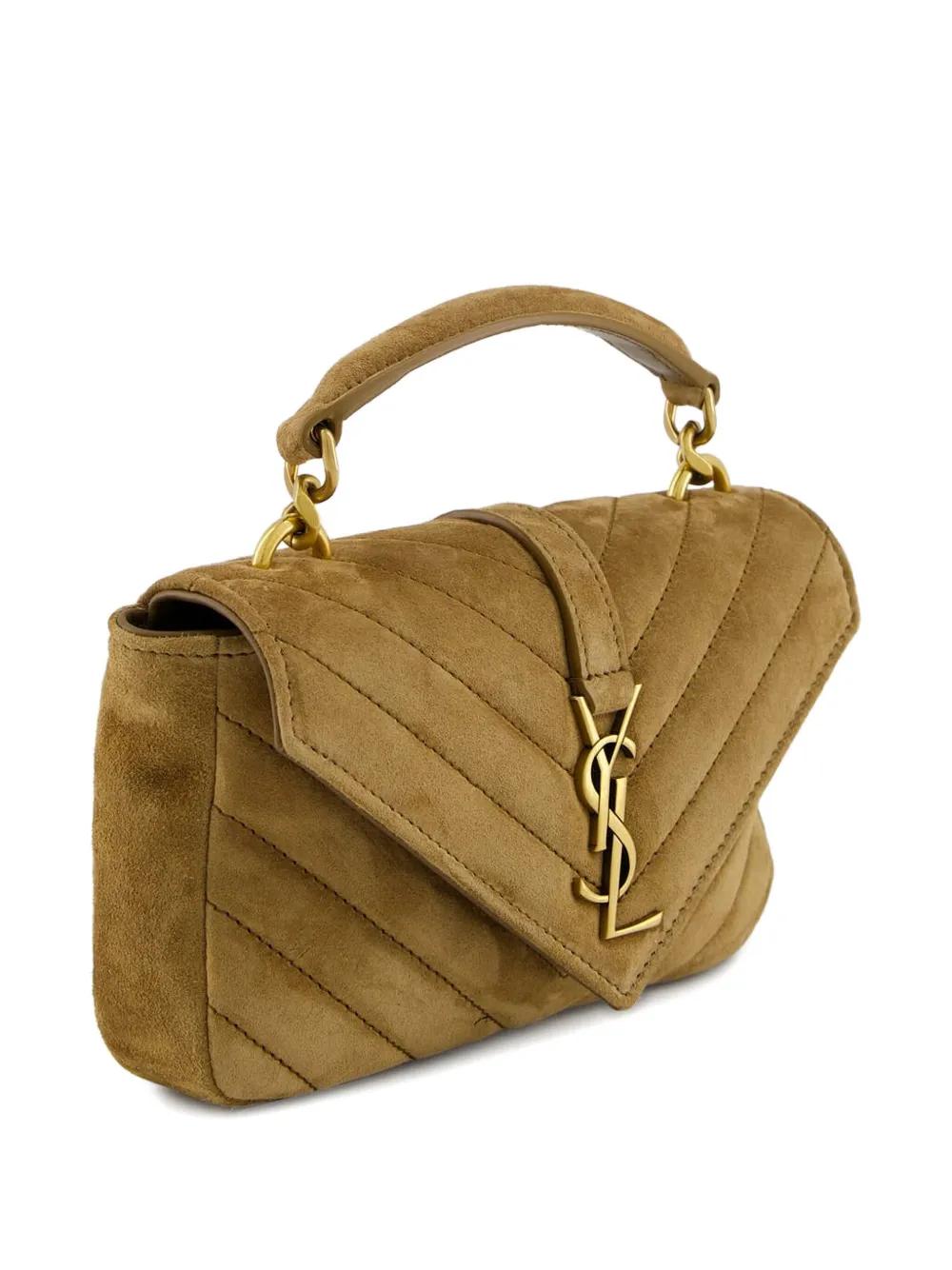 SAINT LAURENT Mini College Chain Handbag
