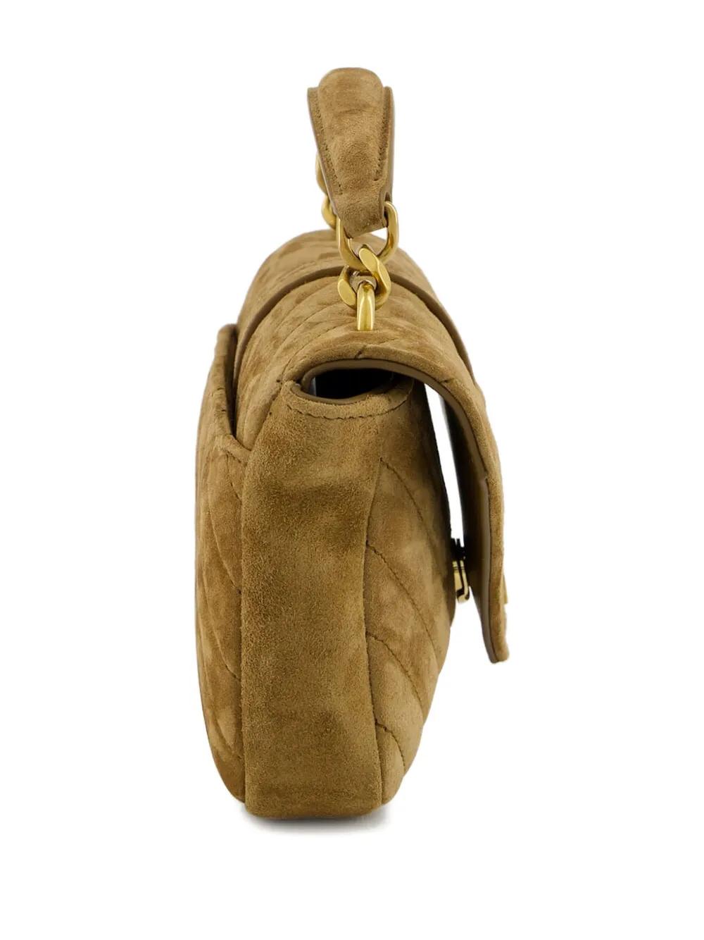 SAINT LAURENT Mini College Chain Handbag