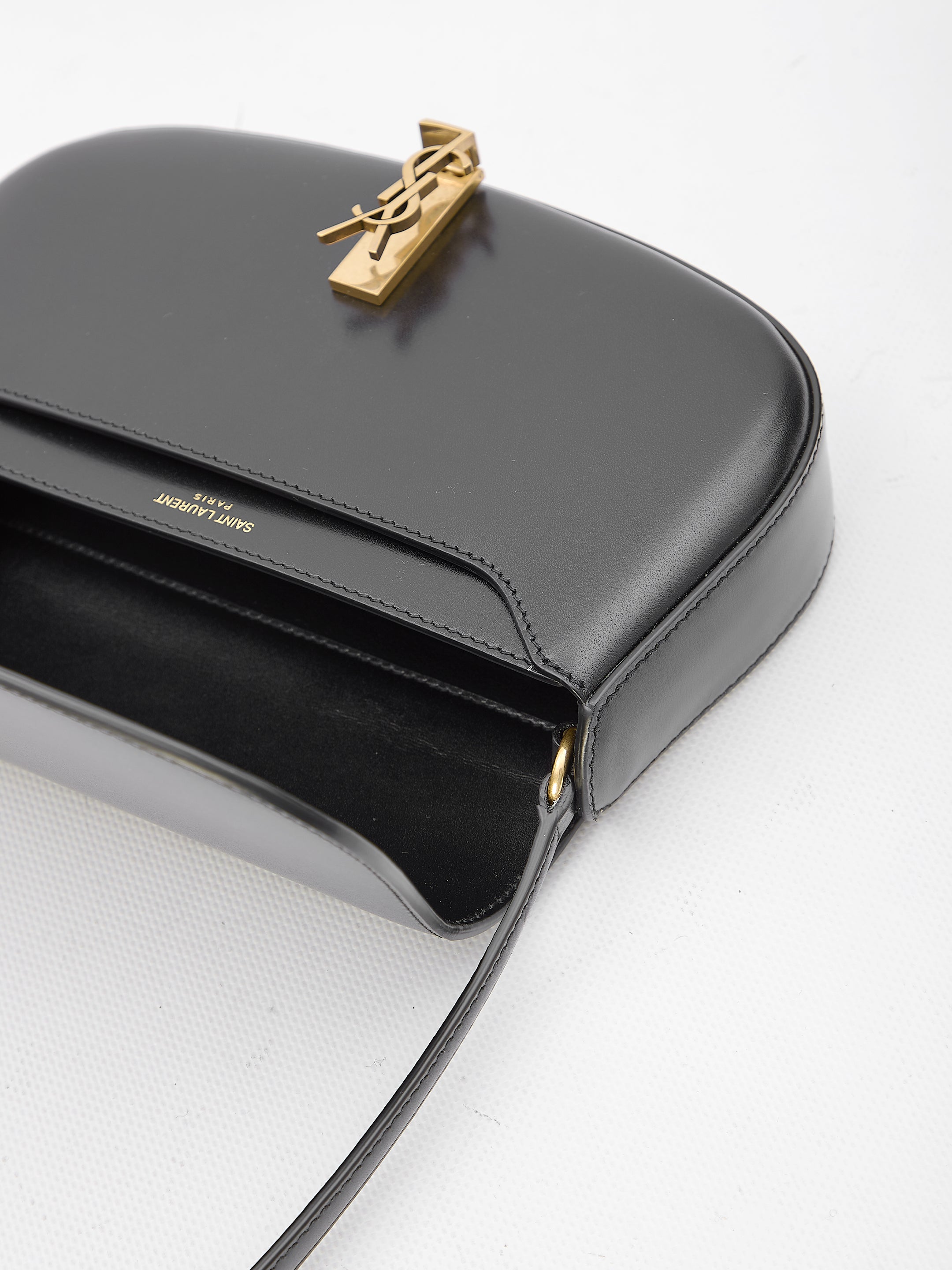 SAINT LAURENT Mini Handbag with Fixed Handle and Pivoting Closure - FW25