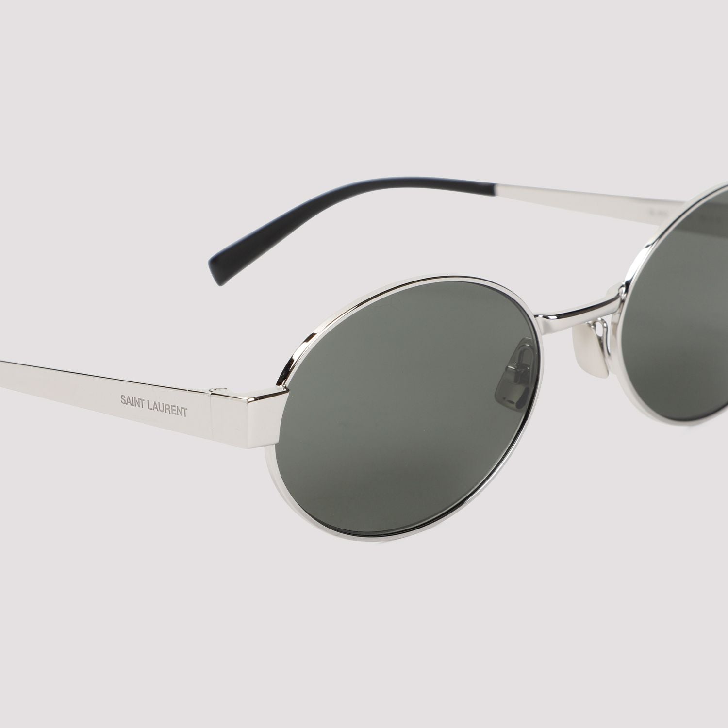 SAINT LAURENT Sleek Engraved Temple Sunglasses - 55mm Lens