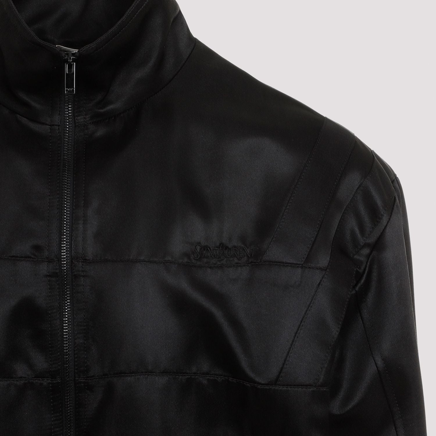 SAINT LAURENT Teddy Full Zip Jacket