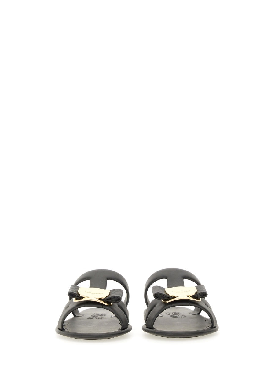 Ferragamo New Vara Plate Sandals for Women