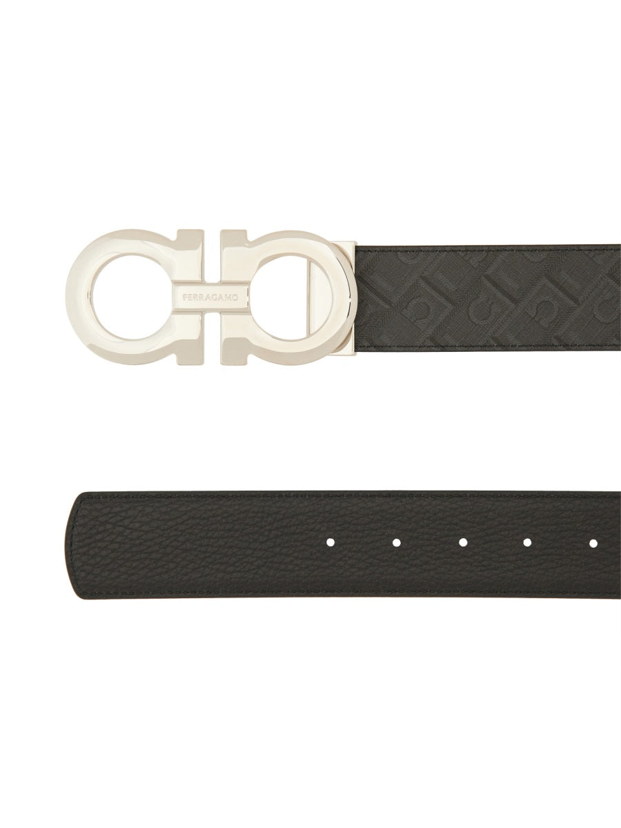Ferragamo Reversible Hooks Belt for Men