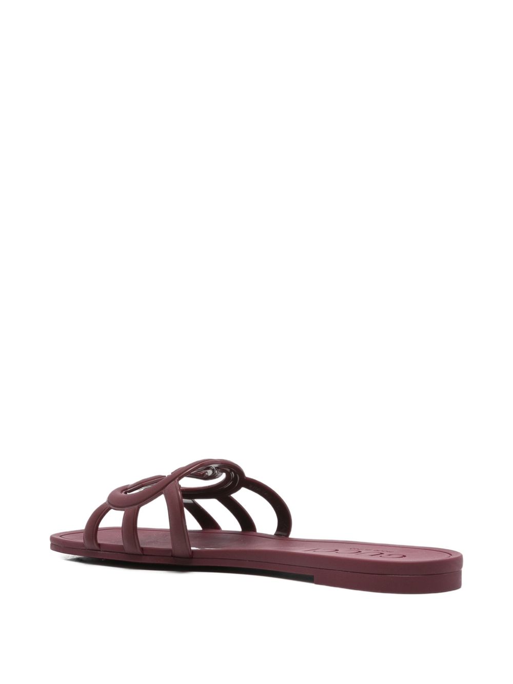GUCCI Interlocking GG Logo Slide Sandals for Women