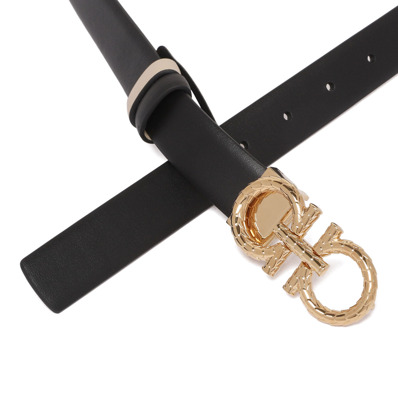 Ferragamo 100% Leather Classic Belt for Women
