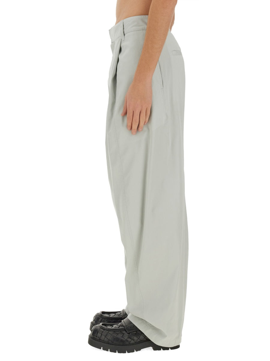 BOTTEGA VENETA Stylish Silk and Cotton Pants - Size 48