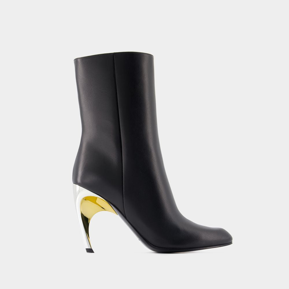 ALEXANDER MCQUEEN Seal Ankle Boots for Women