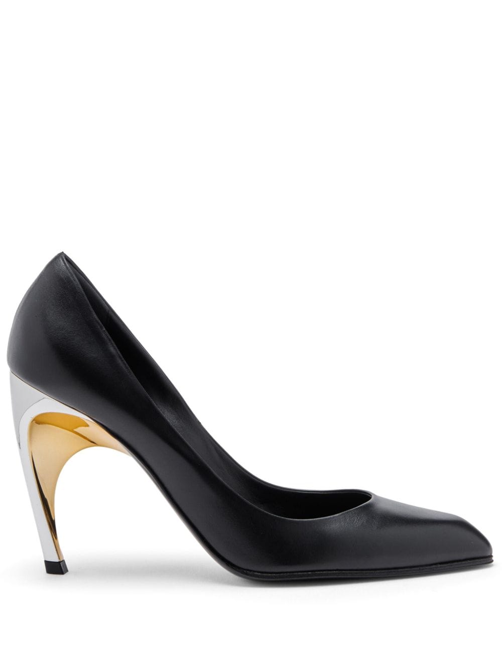 ALEXANDER MCQUEEN High Heeled Leather Pumps for Women