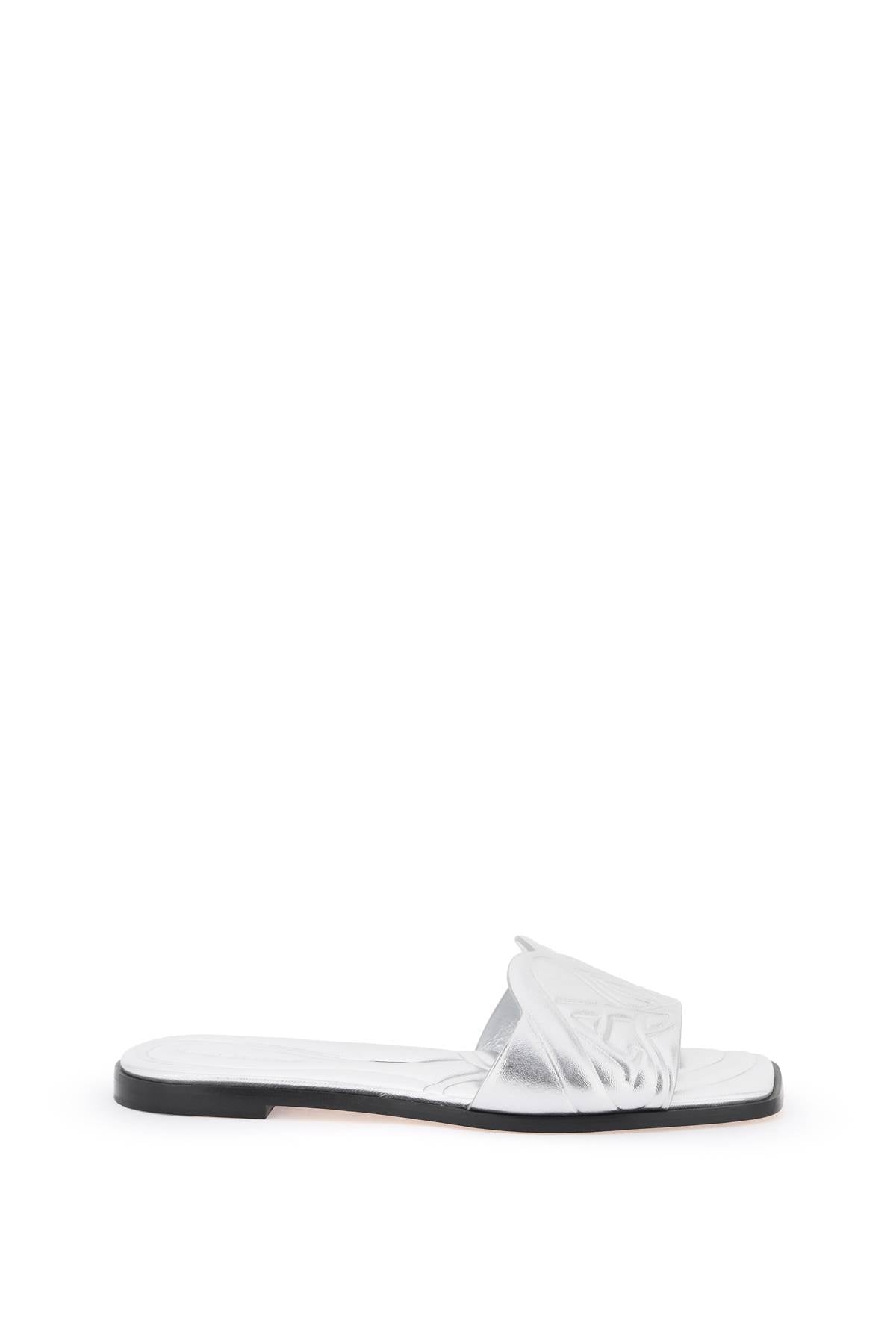 ALEXANDER MCQUEEN Leather Slippers for Women