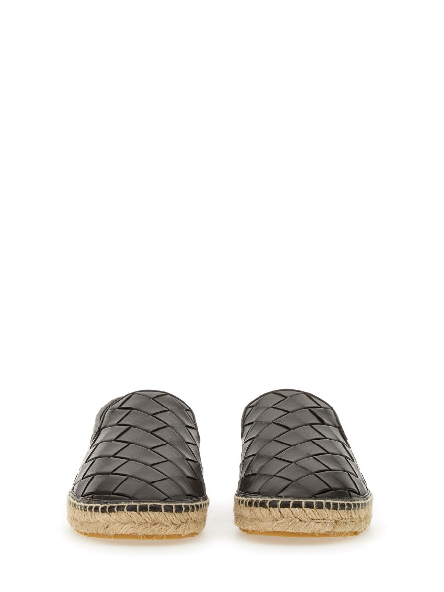 BOTTEGA VENETA Leather Espadrille Sandals for Men