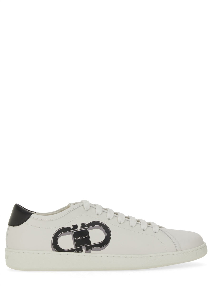 Ferragamo Double Gancini Hook Sneaker