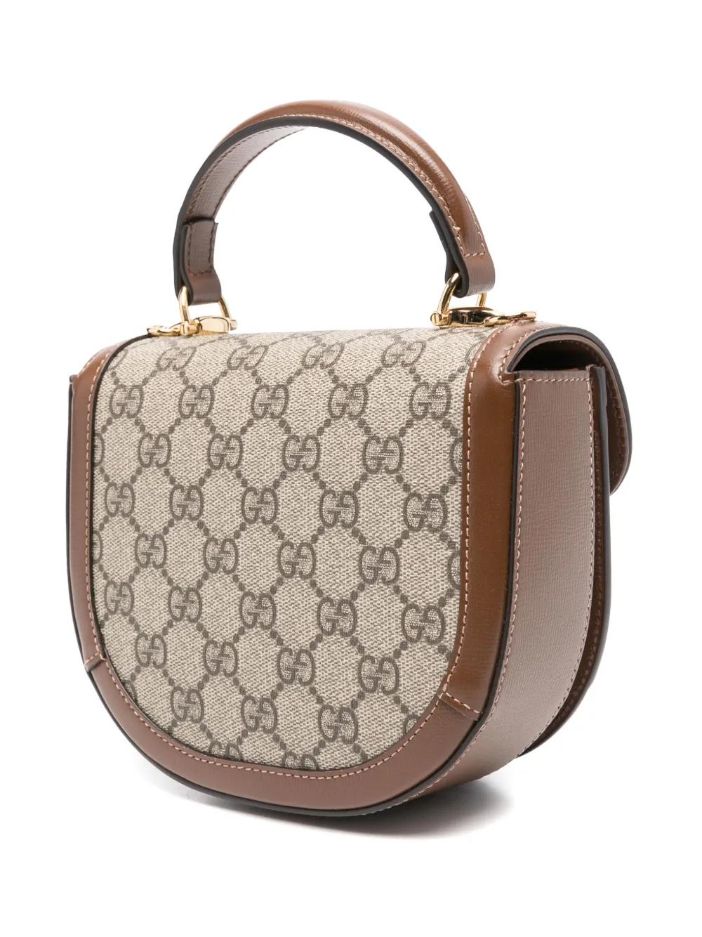 GUCCI Mini Fabric Horsebit 1955 Handbag