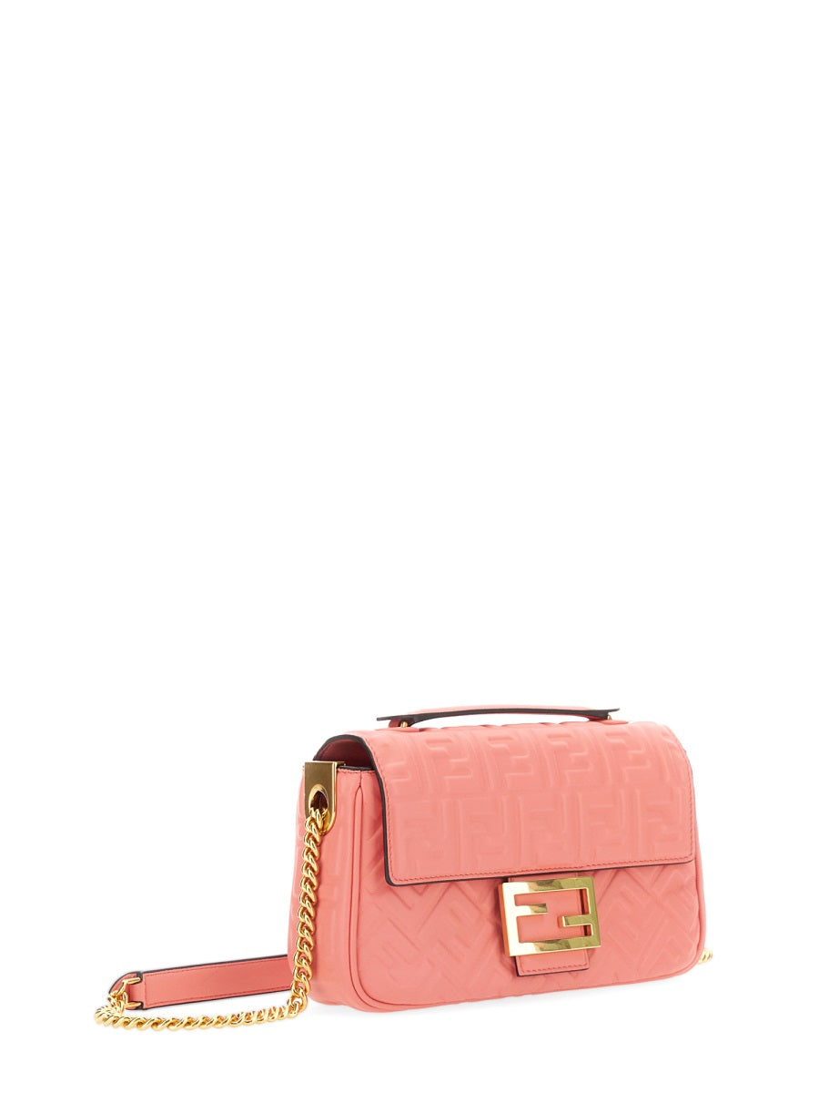 FENDI Midi Handbag with Chain Detail