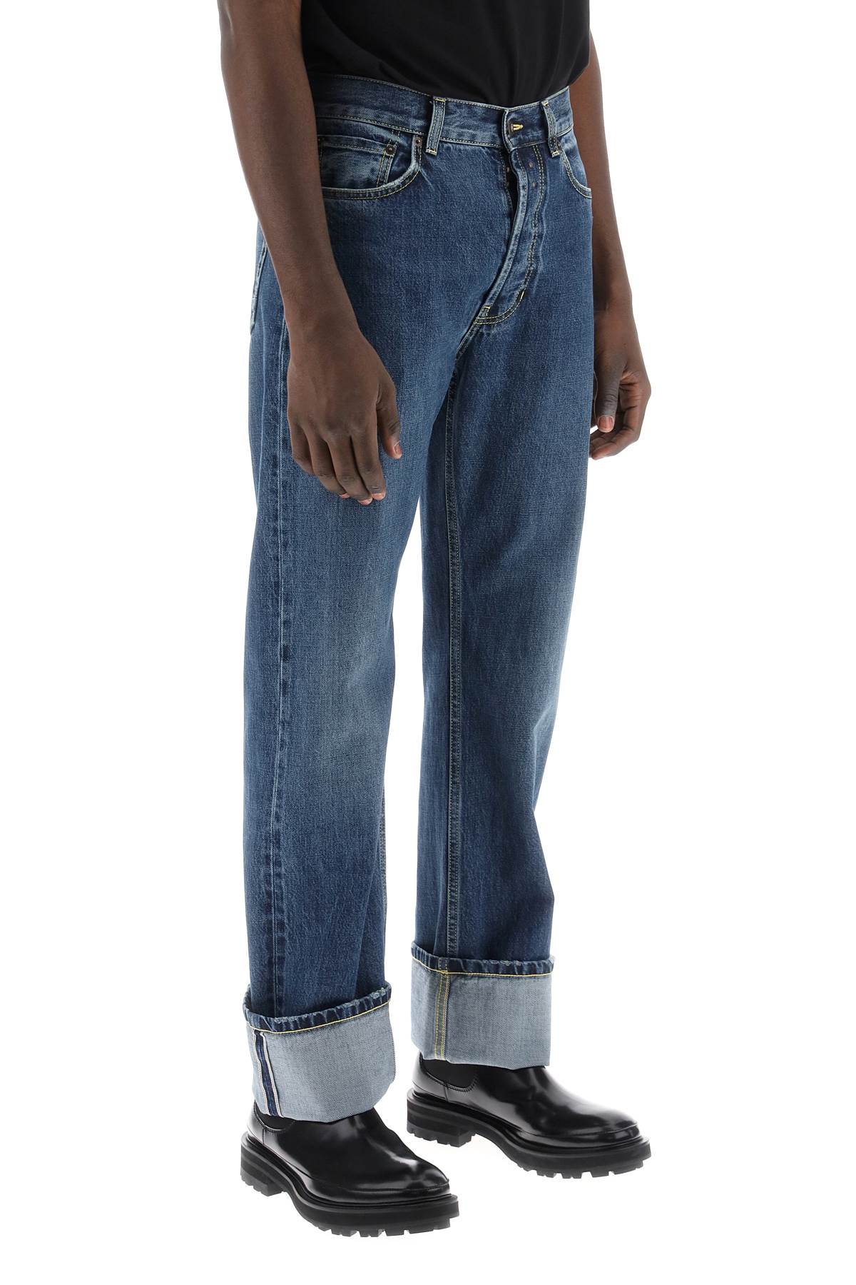 ALEXANDER MCQUEEN Turn-Up Jeans for Men
