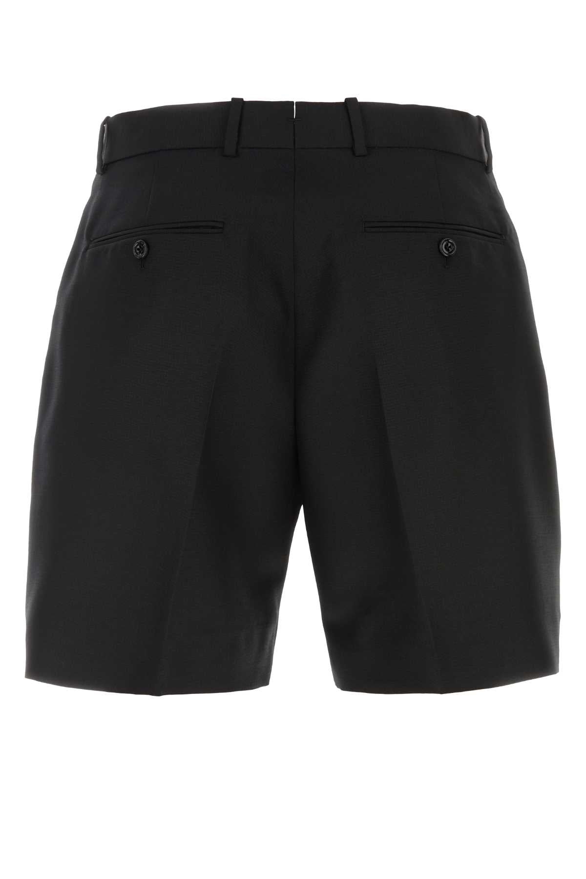 ALEXANDER MCQUEEN Wool Blend Bermuda Shorts for Men
