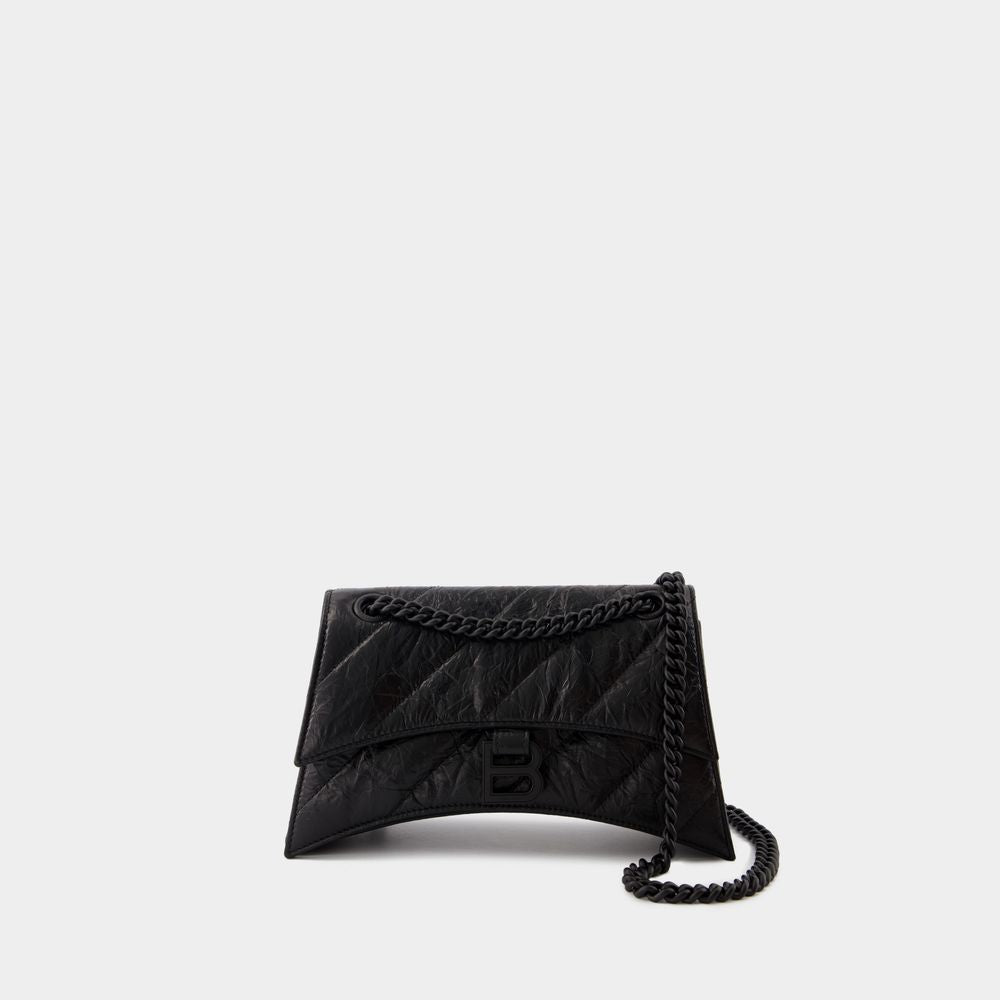 BALENCIAGA Crush Chain S Mini Shoulder Handbag