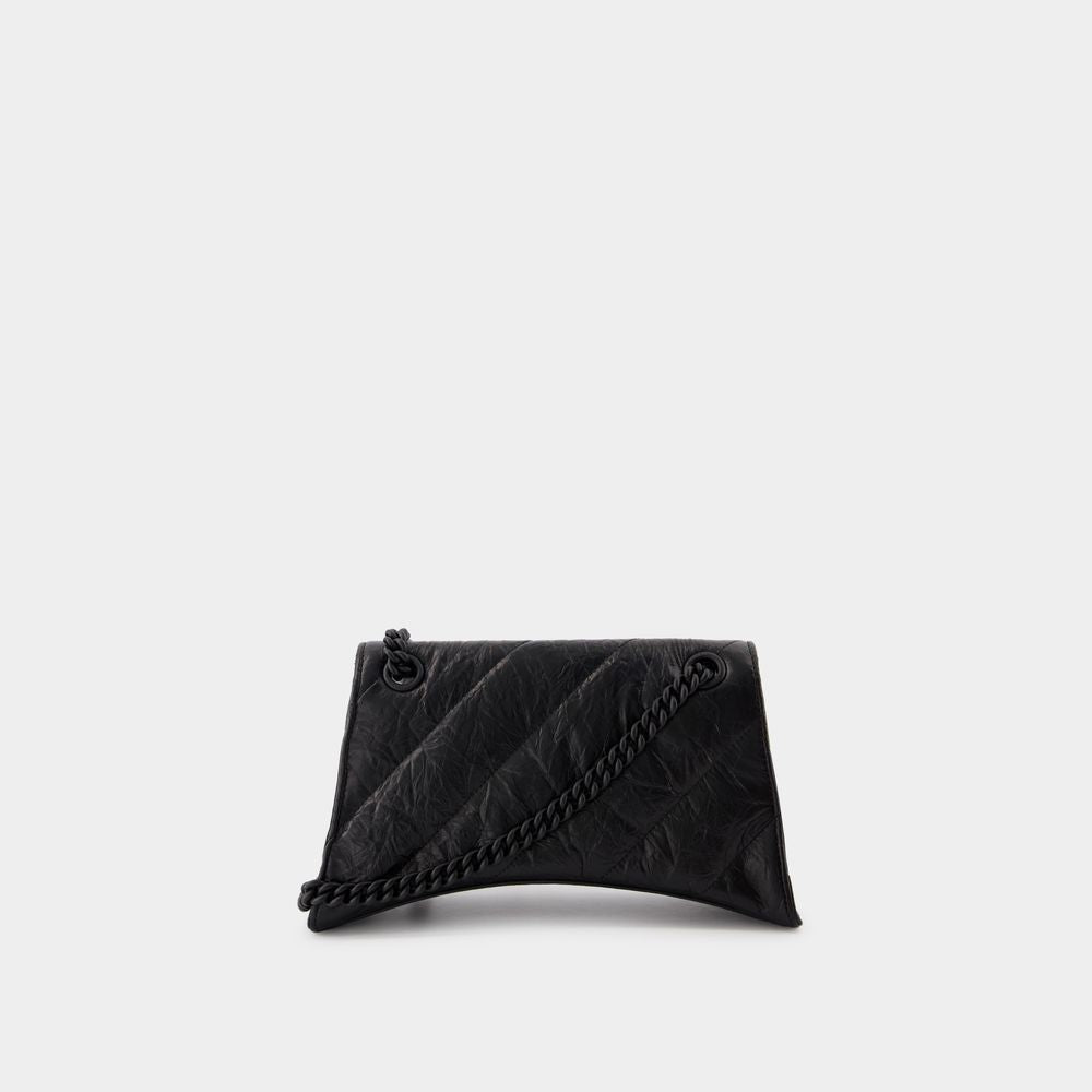 BALENCIAGA Crush Chain S Mini Shoulder Handbag