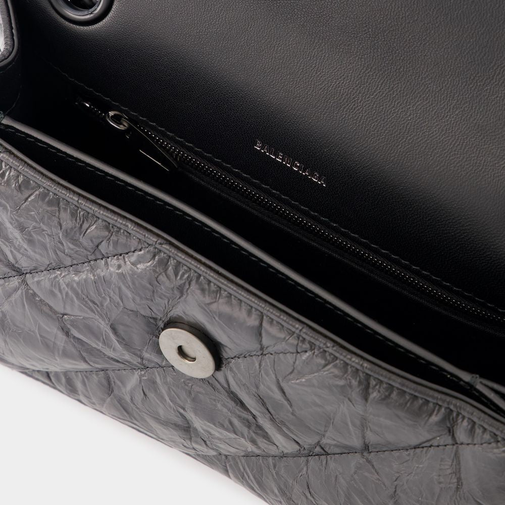 BALENCIAGA Crush Chain S Mini Shoulder Handbag
