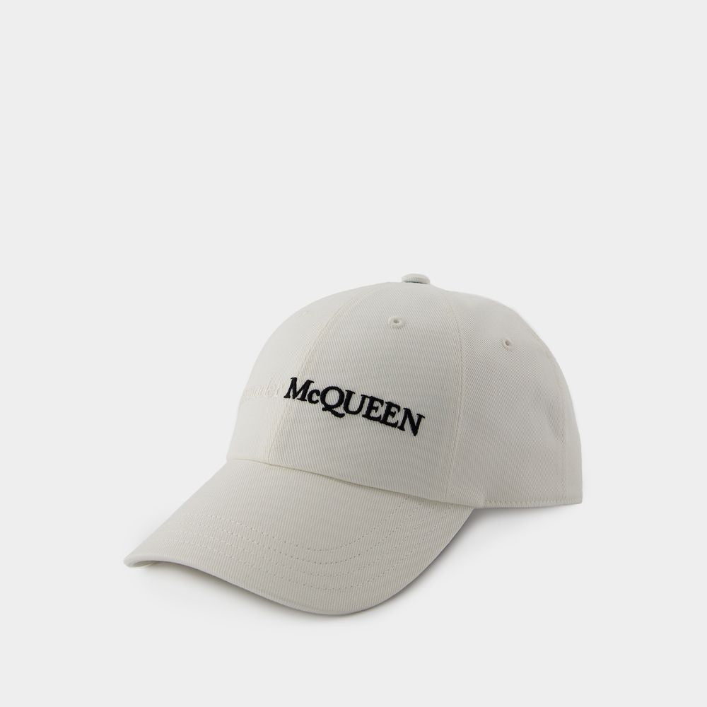 ALEXANDER MCQUEEN Classic Logo Cap for Men - SS24