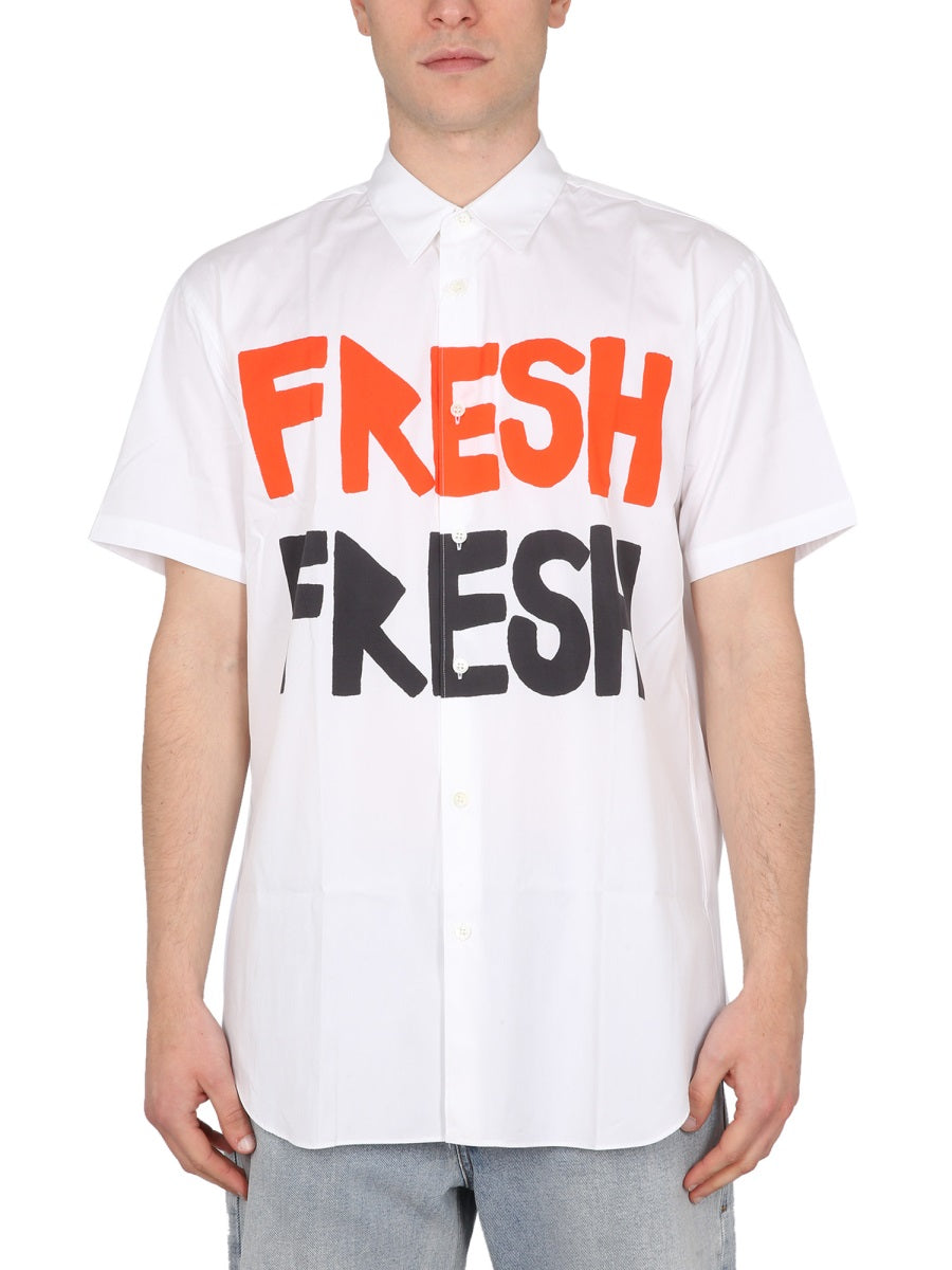 COMME DES GARCONS SHIRT Classic Collar Button-Up Shirt