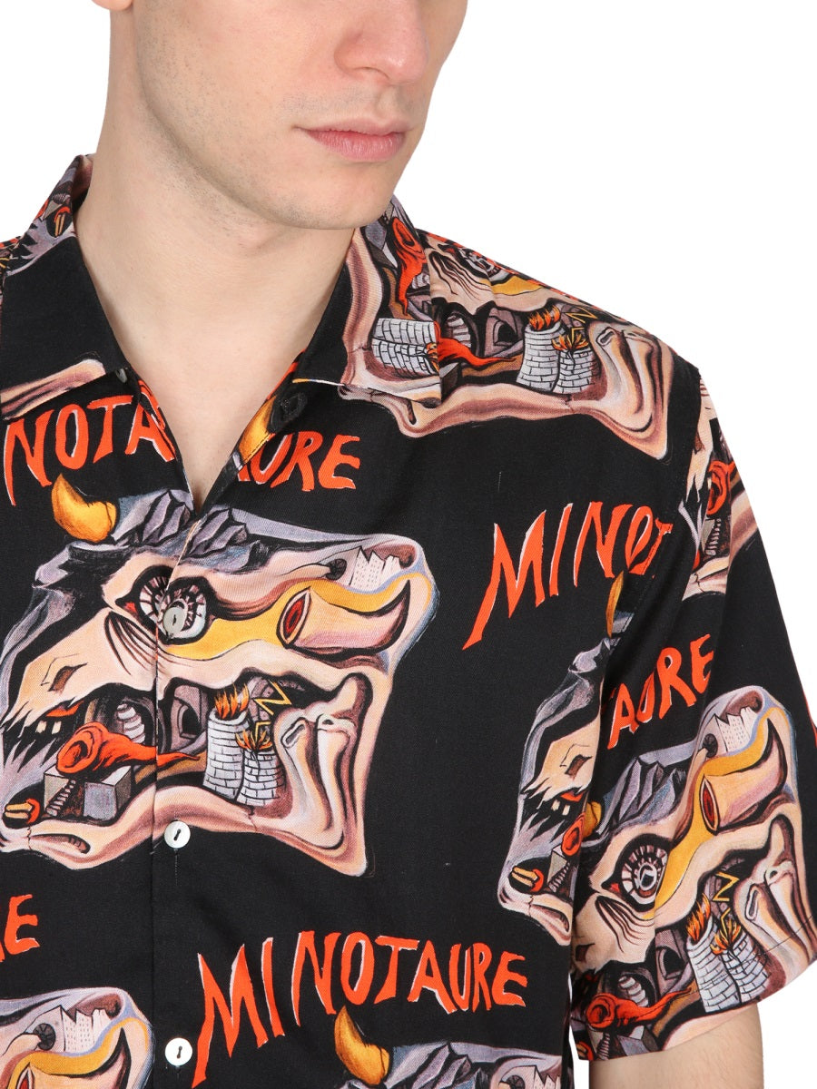 Endless Joy Miniature Bowling Neck Shirt