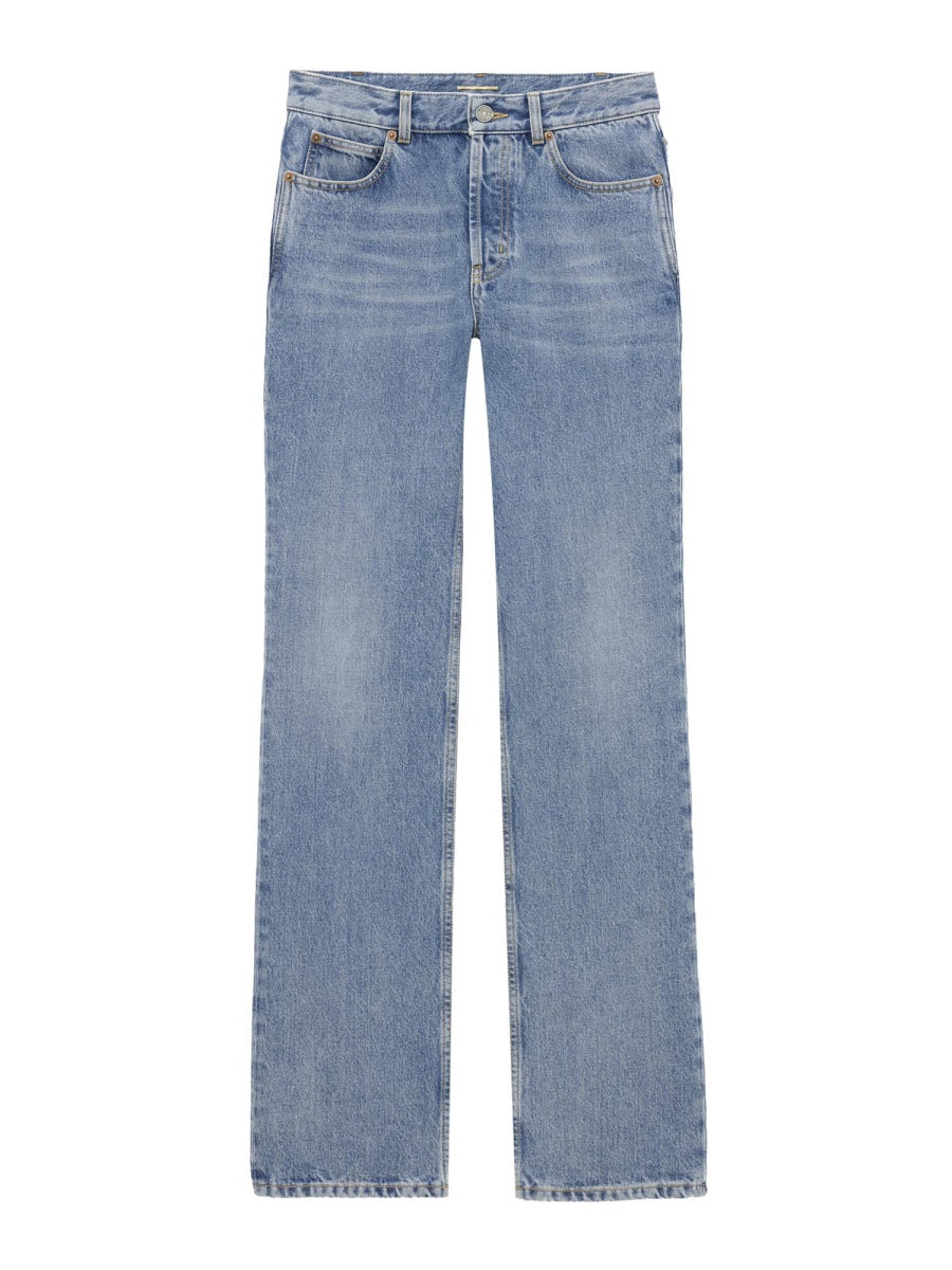 SAINT LAURENT Low Waist Denim Jeans for Women