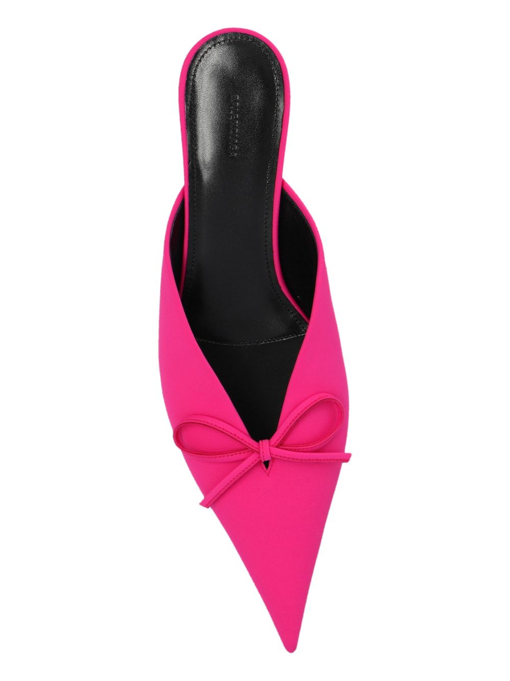 BALENCIAGA Mini Bow Detailing Pointed Toe Sandals
