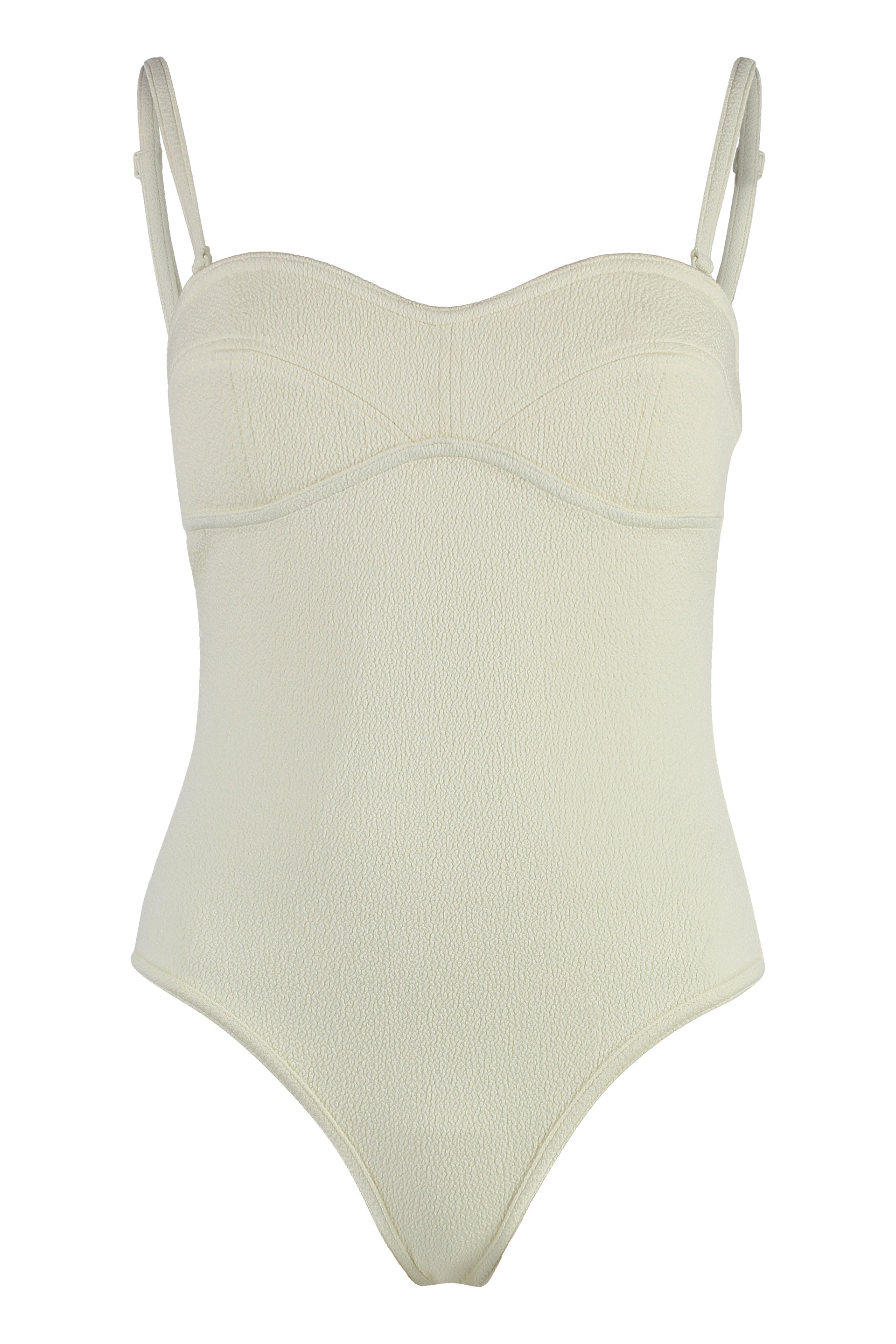BOTTEGA VENETA Nylon Bodysuit with Removable Straps