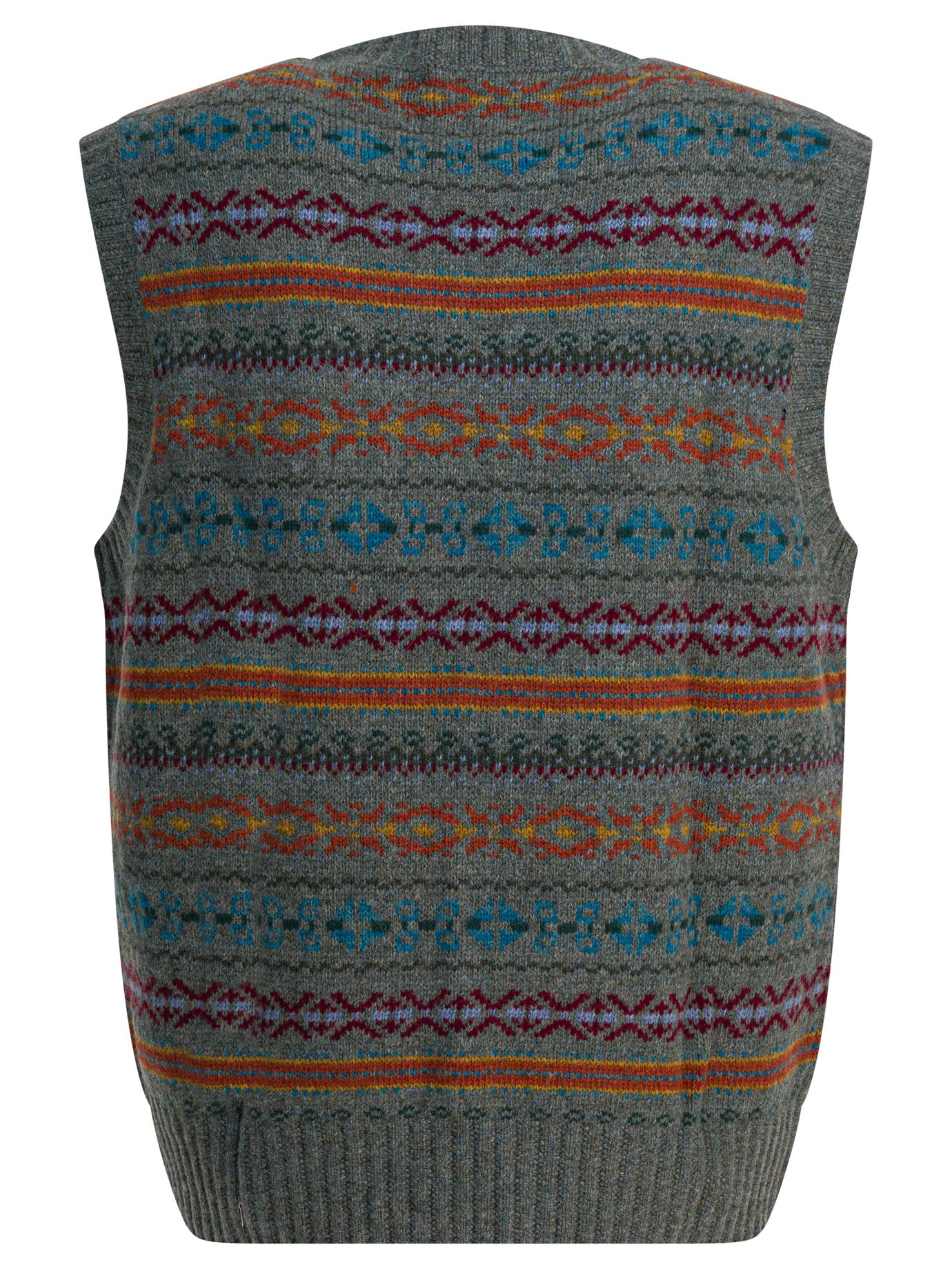 RRL BY RALPH LAUREN Fair Isle Wool Vest - Regular Fit, Sleeveless