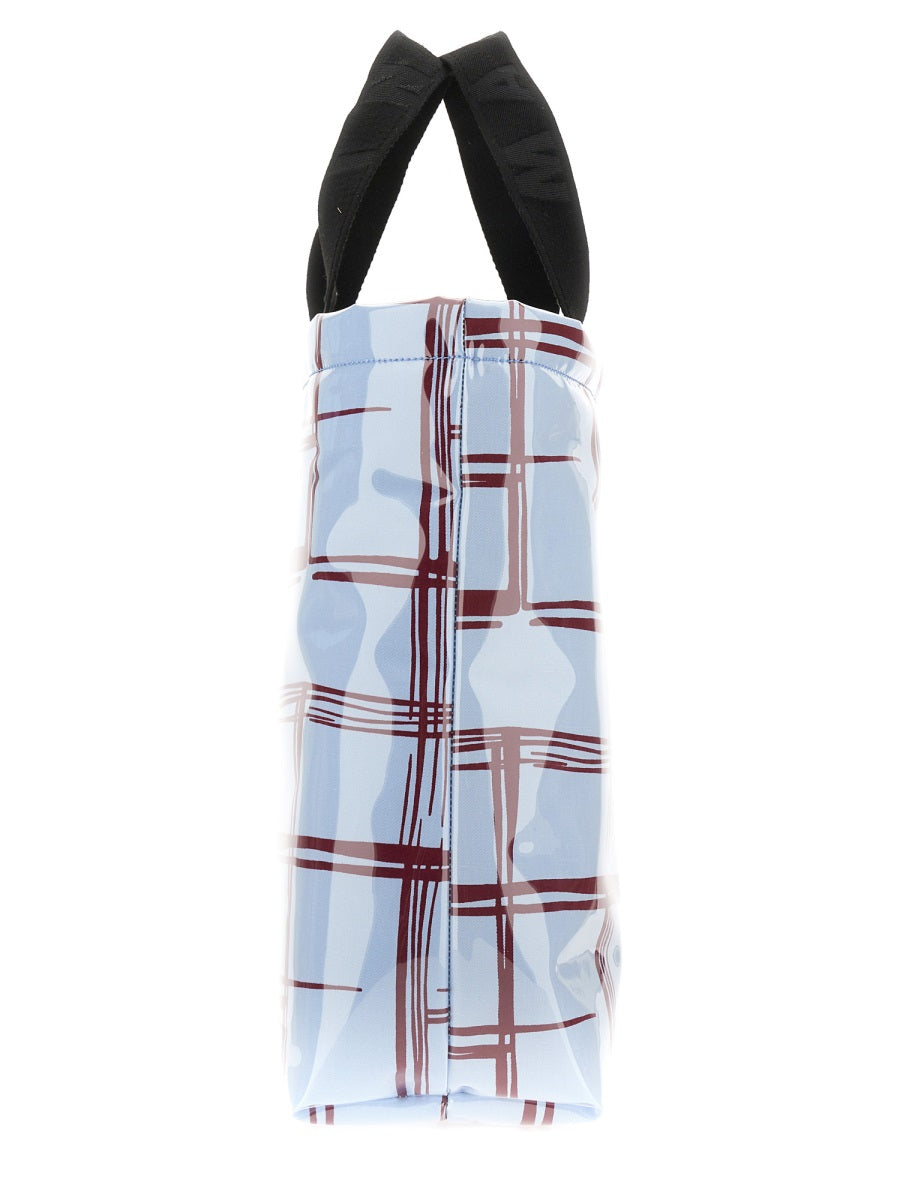 MARNI Coated Canvas Tote Handbag