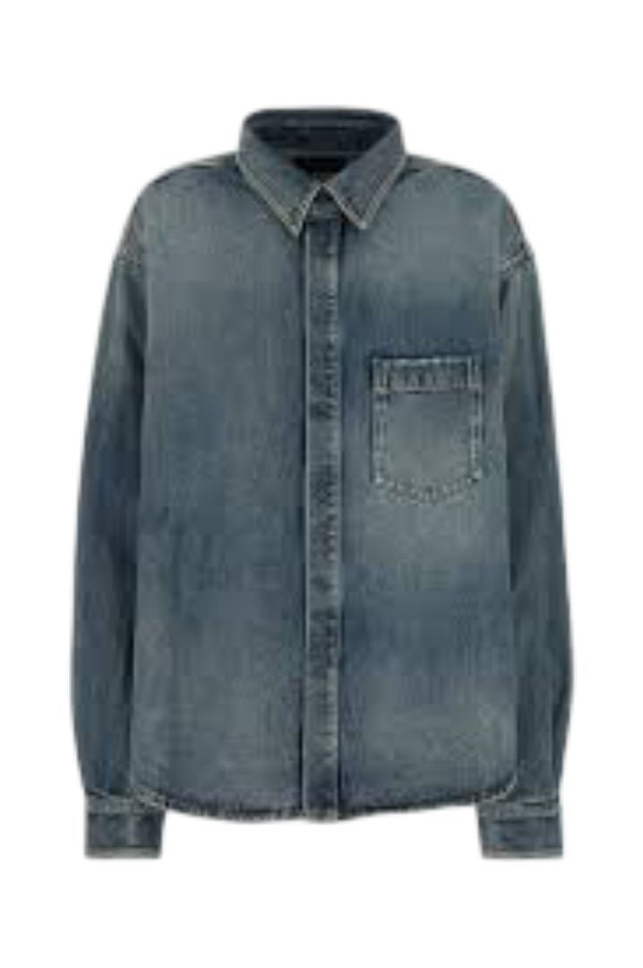 BALENCIAGA Regular Fit Women's Cotton Shirt for SS25